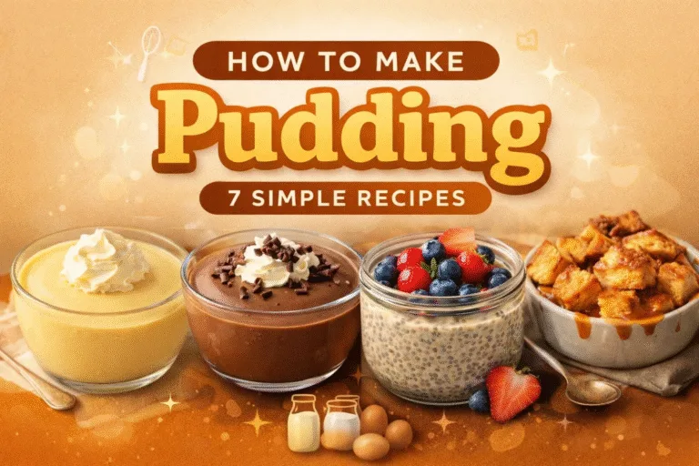6 Easy Homemade Pudding Recipes Vanilla, Chocolate  More