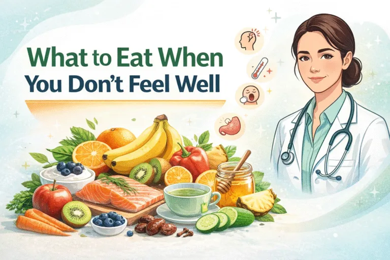 What To Eat When You Dont Feel Well  Natural Food Remedies