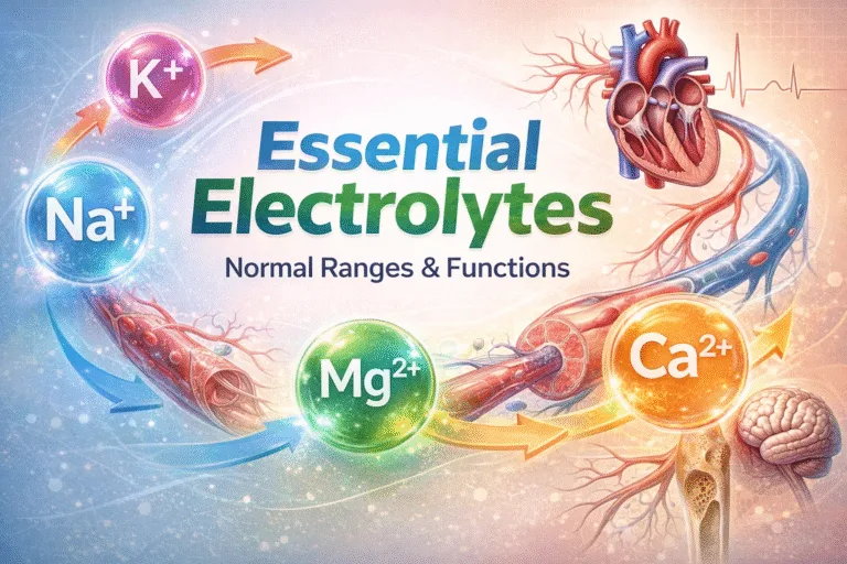 Essential Electrolyte Guide Normal Ranges  Functions for Potassium, Sodium, and Magnesium
