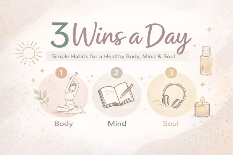 Daily Wellness Checklist 3 Wins for Your Physical, Mental, and Spiritual Health