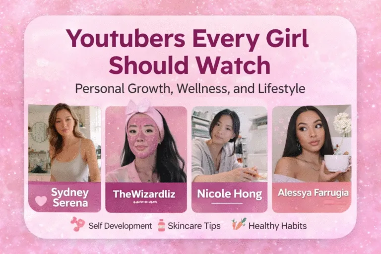 Top 5 YouTubers for Divine Feminine Energy, Self-Improvement  Aesthetic Glow Up Tips