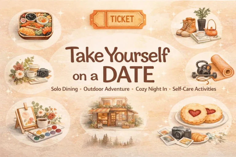 15 Solo Date Ideas for Self-Care  Romanticizing Your Life  Aesthetic Solo Date Activities
