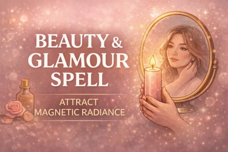 Glamour Beauty Candle Spell Easy Ritual for Confidence and Radiant Energy