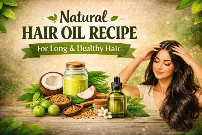 DIY Homemade Hair Growth Oil Recipe  Natural Coconut Oil Treatment for Long Healthy Hair