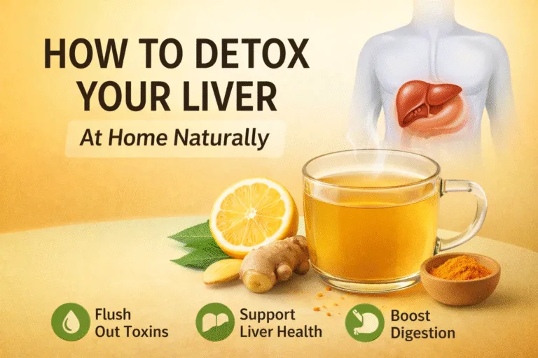 How to Detox Your Liver at Home Simple Morning Wellness Drink Recipe for Natural Cleansing