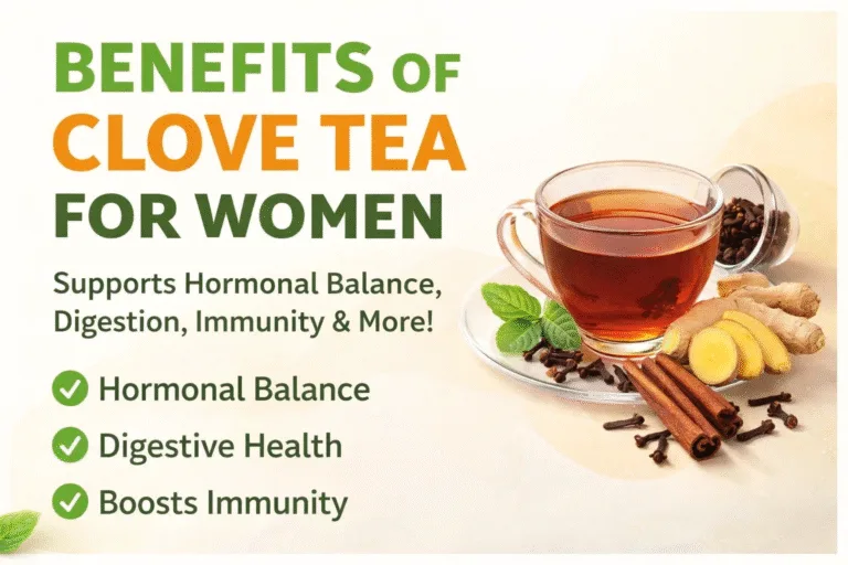 Clove Tea Recipe for Women Relief for Menstrual Cramps, Bloating  Glowing Skin Wellness