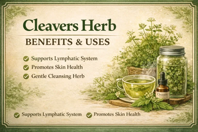 How to Grow  Use Cleavers Galium Aparine Spring Herbal Guide for Lymph  Skin Support
