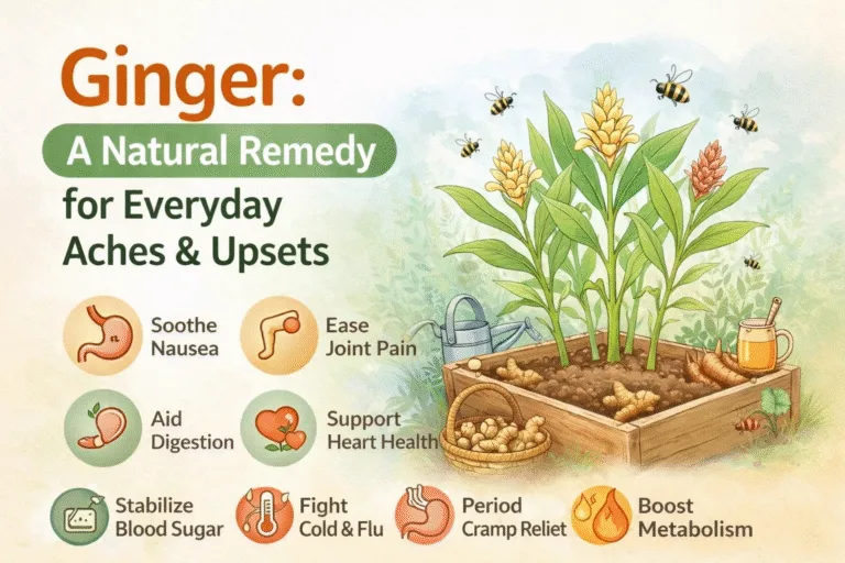 8 Health Benefits of Growing  Using Fresh Ginger  Natural Remedies  Garden Guide