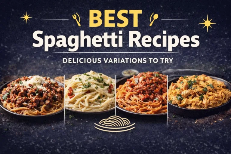 9 Best Spaghetti Recipes  Easy Homemade Pasta Sauce Ideas  Dinner Inspiration