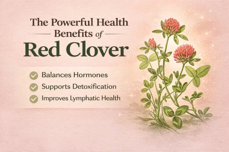 Red Clover Benefits Herbal Tea for Hormone Balance, Fertility  Lymphatic Drainage Support