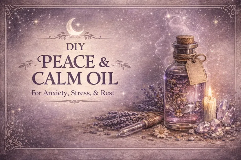DIY Peace  Calm Oil Recipe for Anxiety  Stress Relief