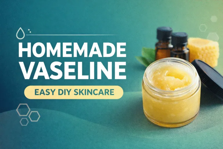 DIY Homemade Vaseline 2-Ingredient Natural Alternative