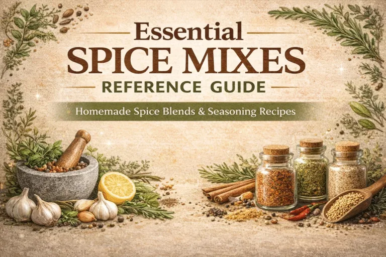 15 DIY Homemade Spice Mix Recipes  Easy Copycat Seasoning Blends Chart