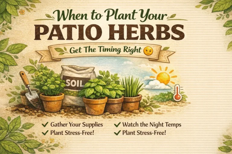 Best Time to Plant Patio Herbs in Indiana Spring Gardening Calendar  Planting Schedule