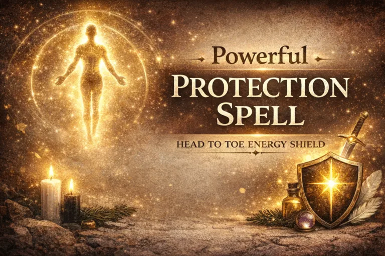 Powerful Head to Toe Protection Spell to Shield Your Energy