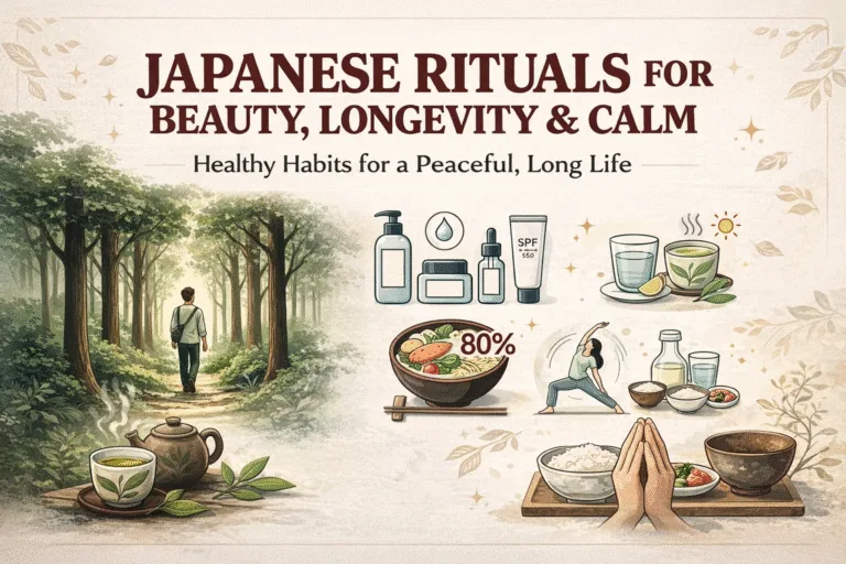 11 Japanese Rituals for Longevity, Ageless Beauty  Calm Wellness Tips