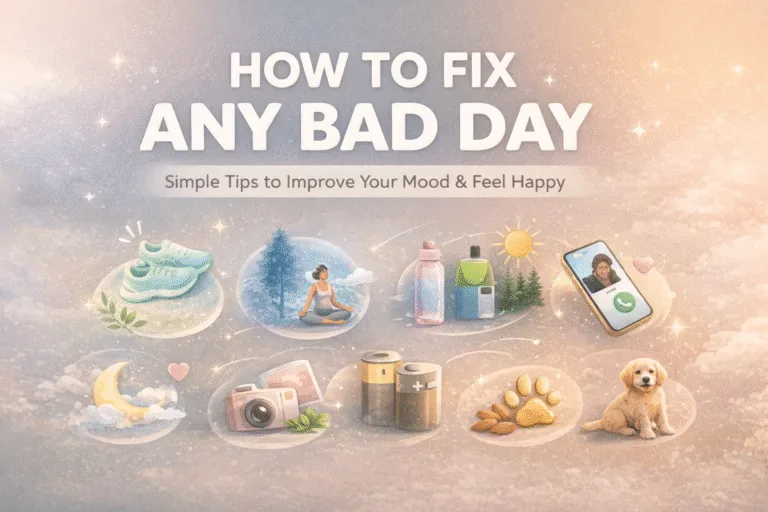 12 Simple Self-Care Tips to Reset Your Mind and Fix a Bad Day  Mental Wellness Guide