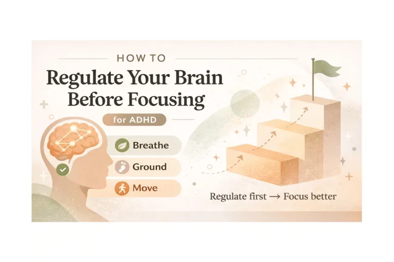 ADHD Regulation Ladder 5 Simple Steps to Calm Your Nervous System and Focus