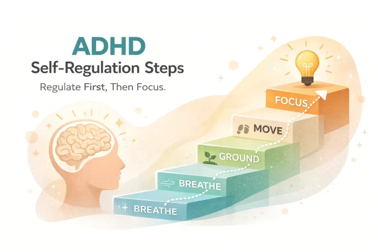 ADHD Regulation Ladder 5 Simple Steps to Calm Your Nervous System and Focus Better