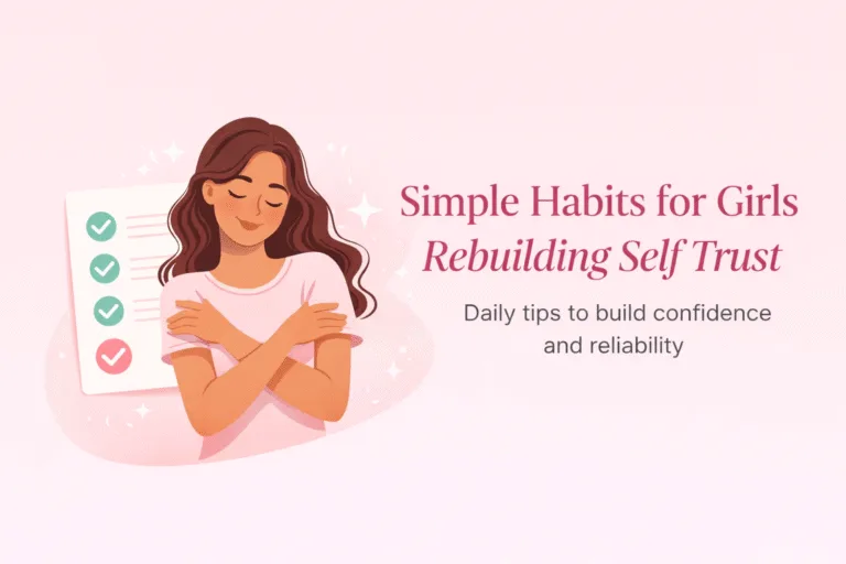 Daily Habits to Rebuild Self Trust  Confidence Building Tips for Women  Girls
