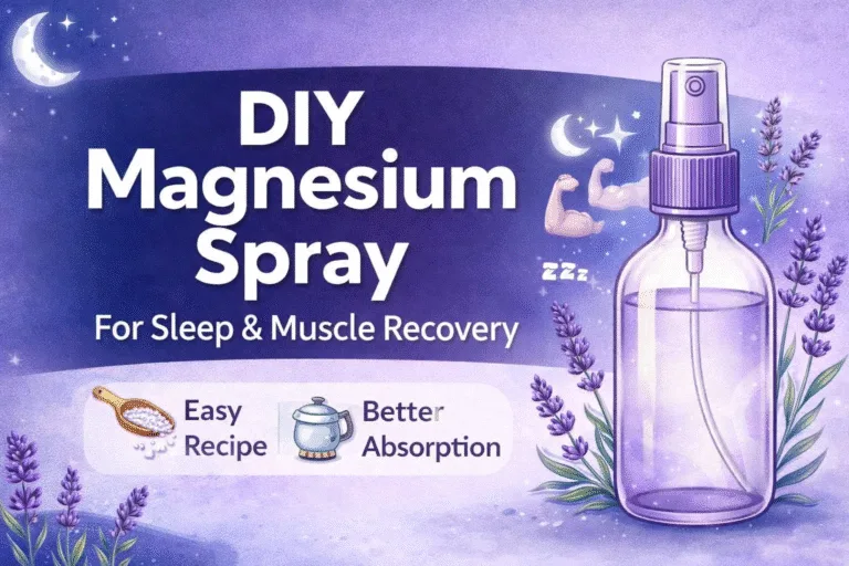 DIY Magnesium Spray for Sleep  Muscle Recovery Better Than Supplements