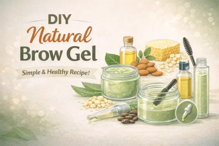 DIY Natural Brow Gel Recipe for Defined Eyebrows  Easy Homemade Beauty