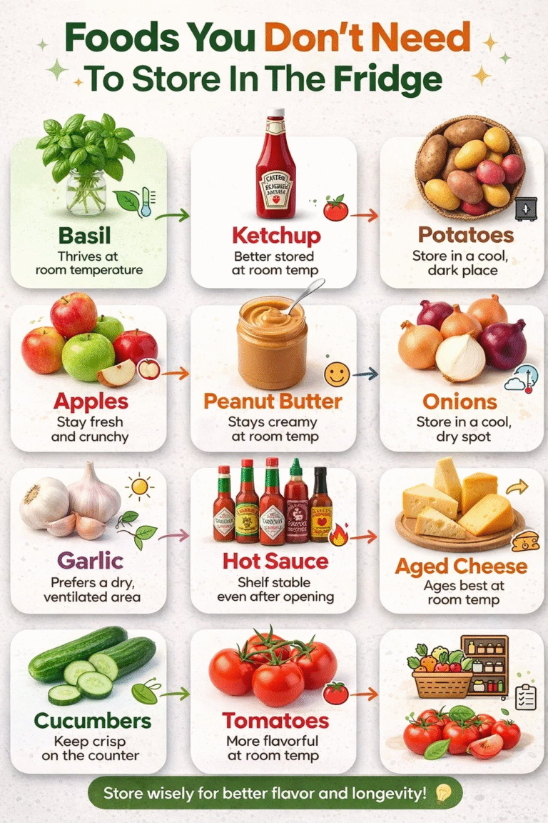 10 Foods You Should Never Put In The Fridge For Better Flavor And Freshness