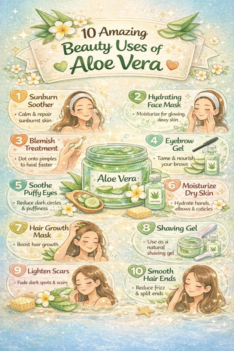 10 Genius Beauty Uses for Aloe Vera How to Use Aloe Vera for Skin, Hair and Face Glow