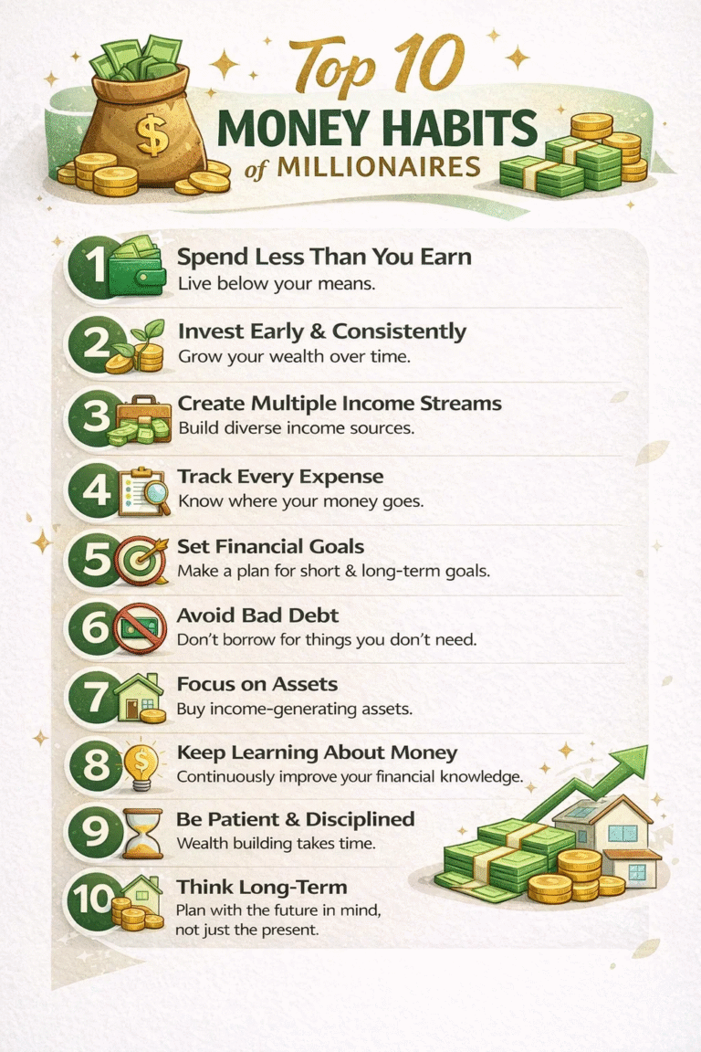 10 Habits of Millionaires Simple Wealth Building Rules for Financial Success