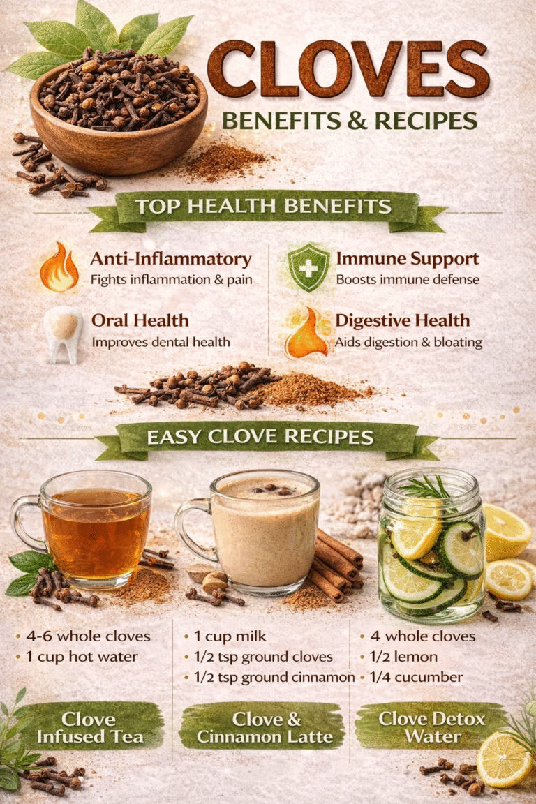Cloves Benefits Top 3 Easy Anti-Inflammatory Clove Drink Recipes for Health