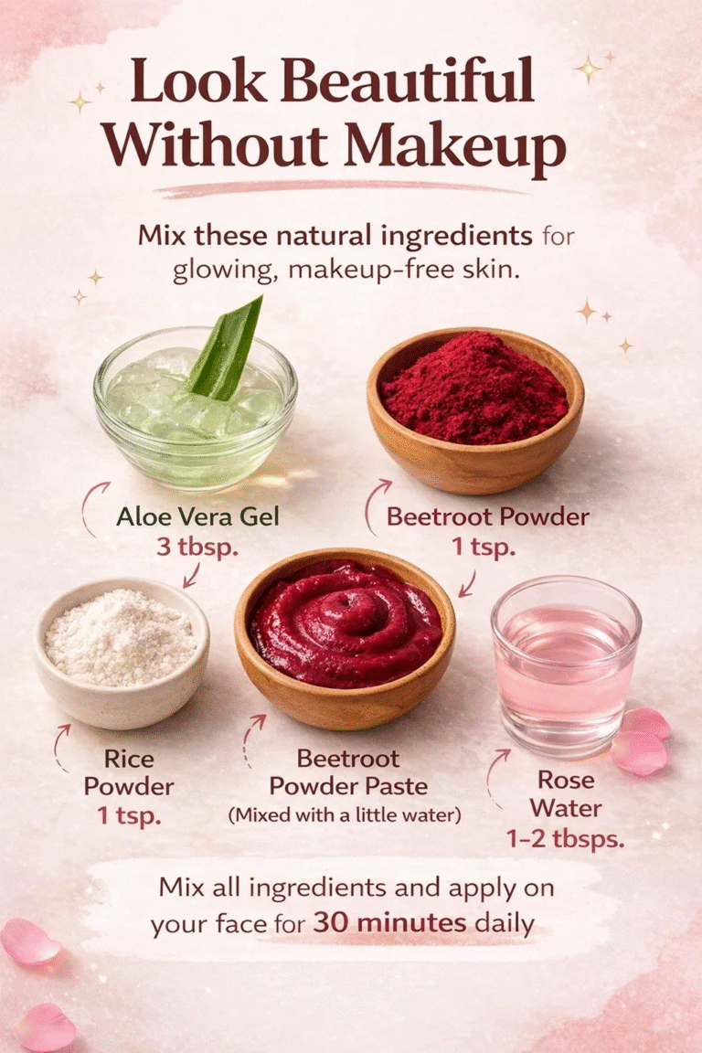 DIY Beetroot Face Mask for Glowing Skin – Look Good Without Makeup