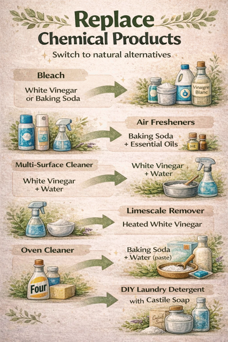 Eco-Friendly Natural Cleaning Hacks Replace Toxic Chemicals for a Healthy Home