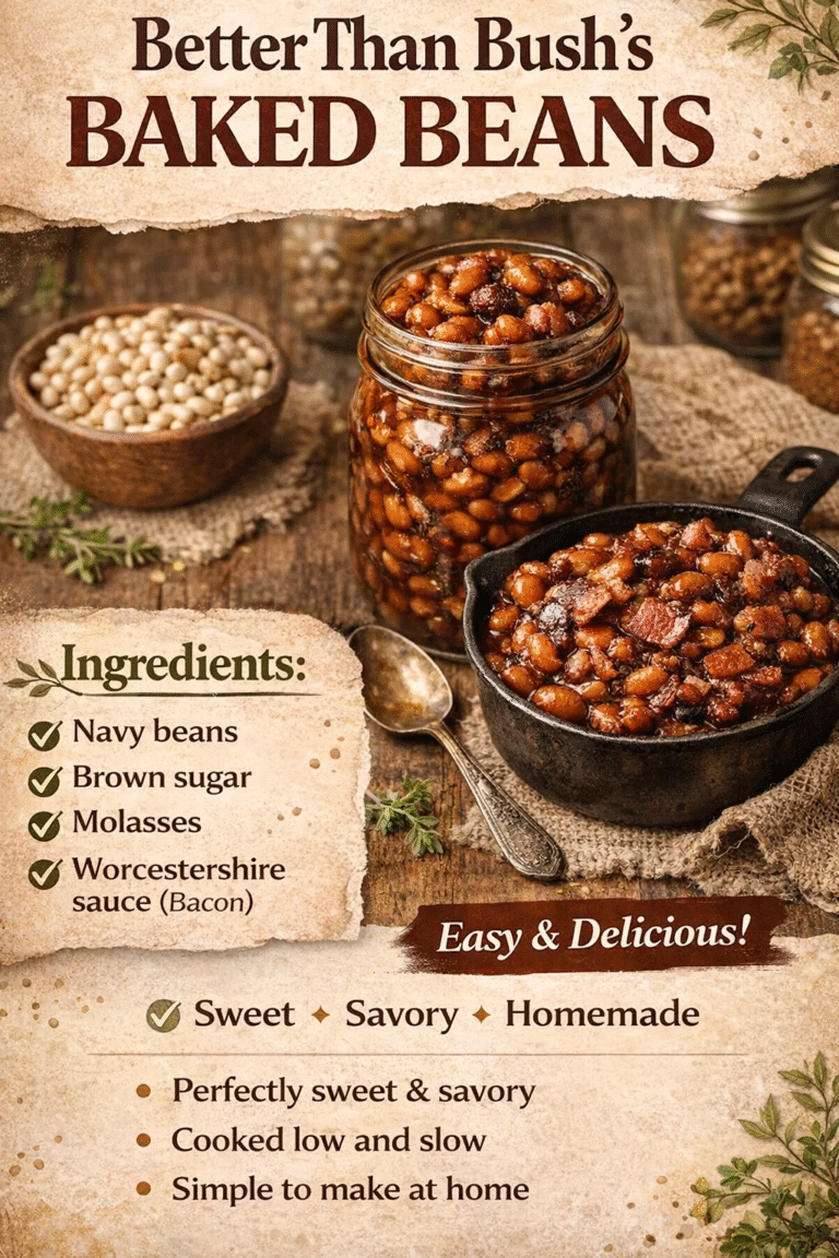 Homemade Better Than Bushs Baked Beans Recipe  Best Sweet and Savory BBQ Side Dish