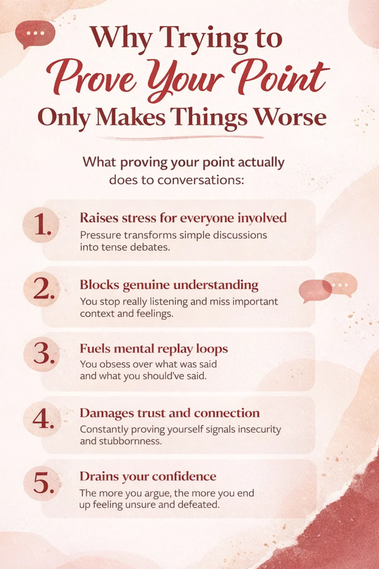 Stop Proving Your Point How Defensiveness Ruins Conversations and Trust