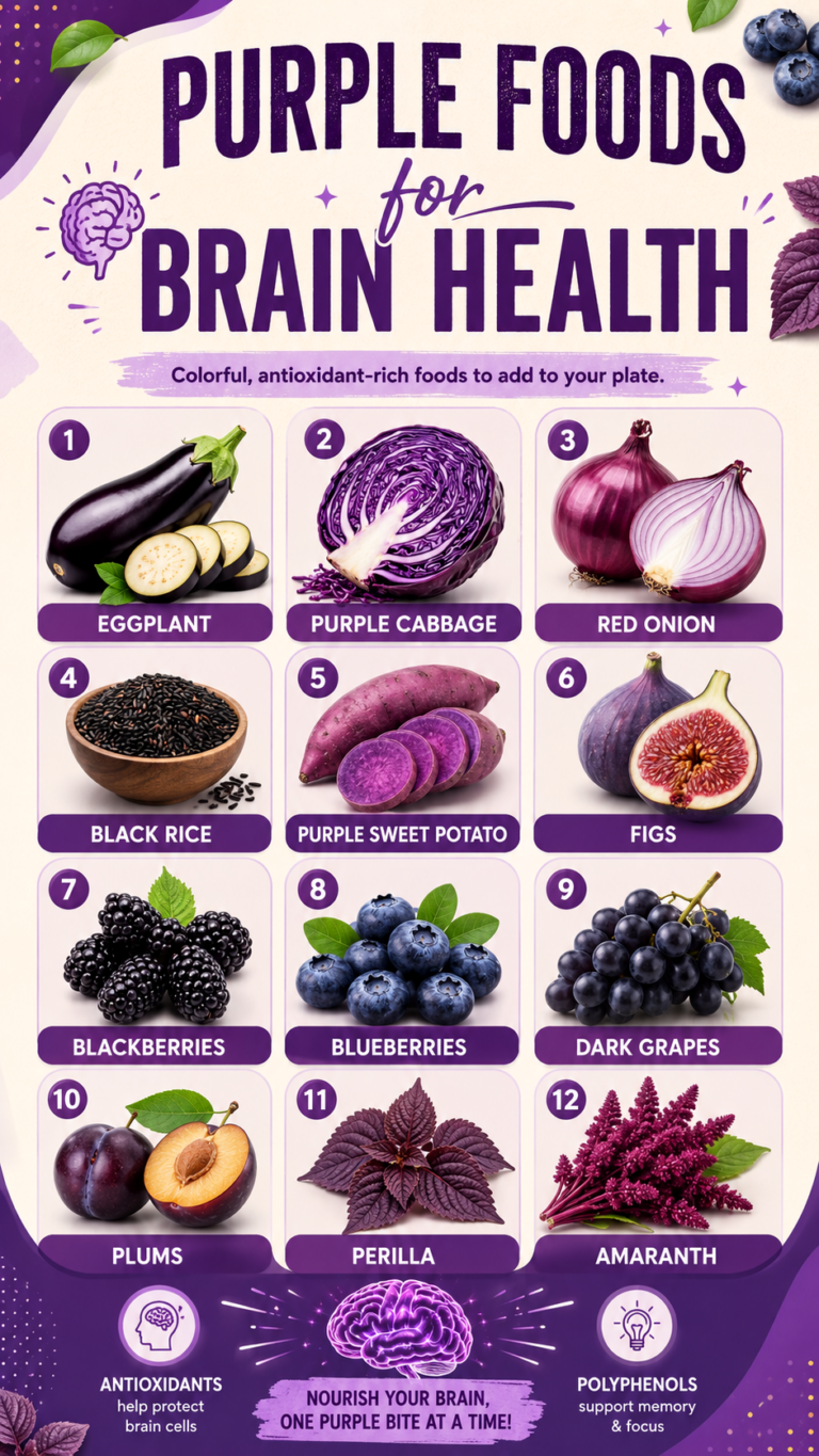12 Brain-Boosting Purple Foods That Supercharge Your Mind and Health