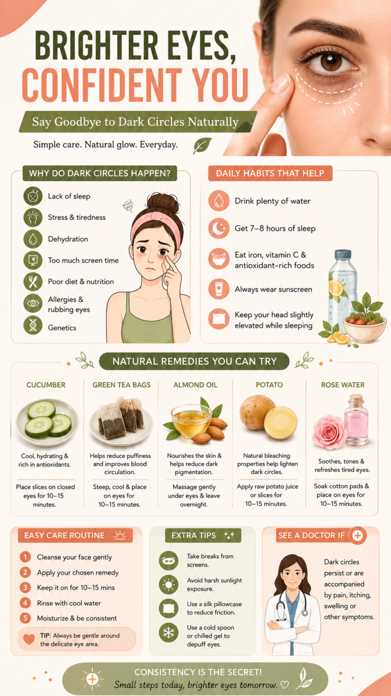 5 Natural Remedies for Dark Circles Reduce Puffiness  Brighten Under Eyes Naturally