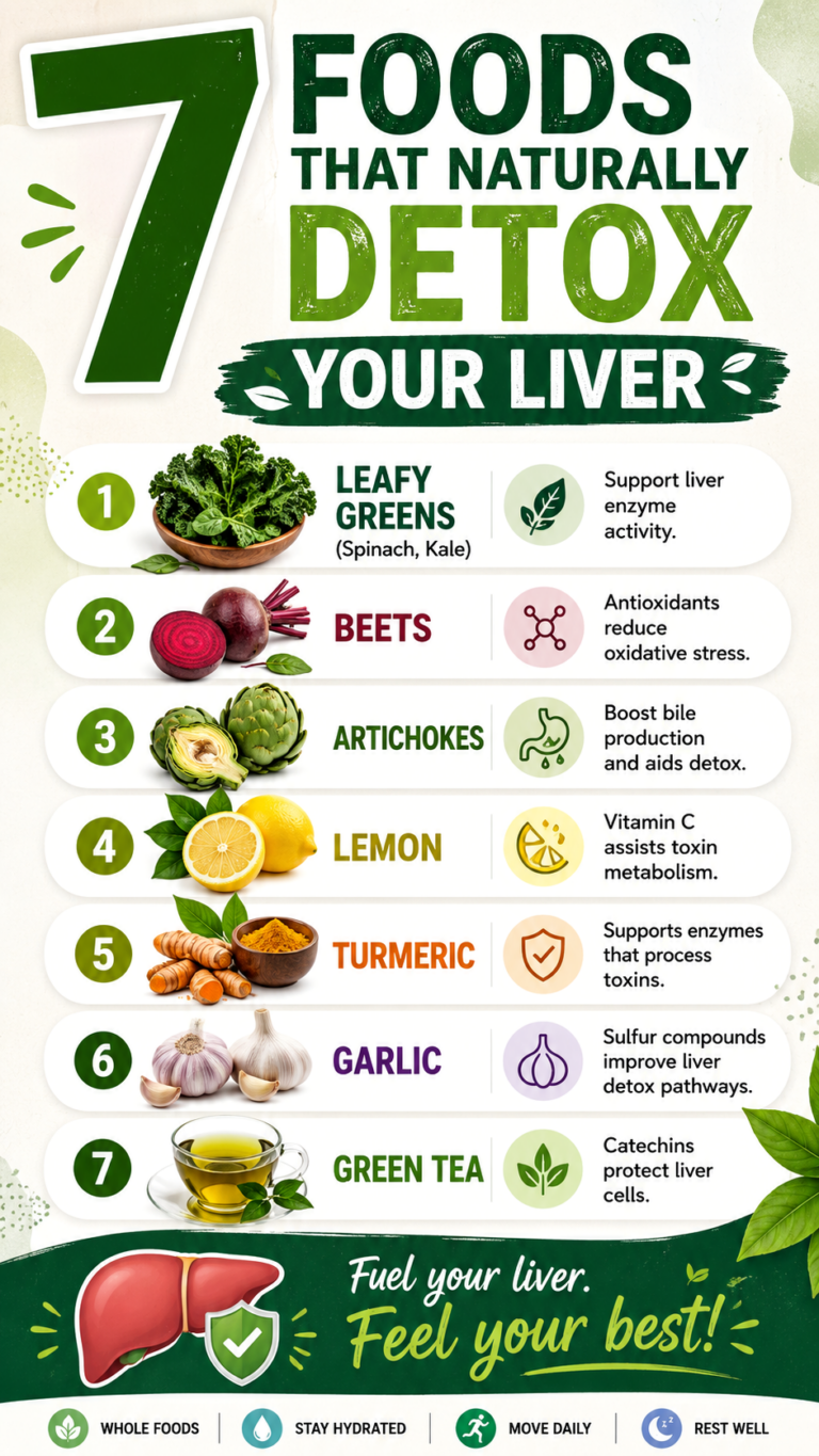 7 Liver Detox Foods That Naturally Support Liver Health and Cleanse Your Body Fast