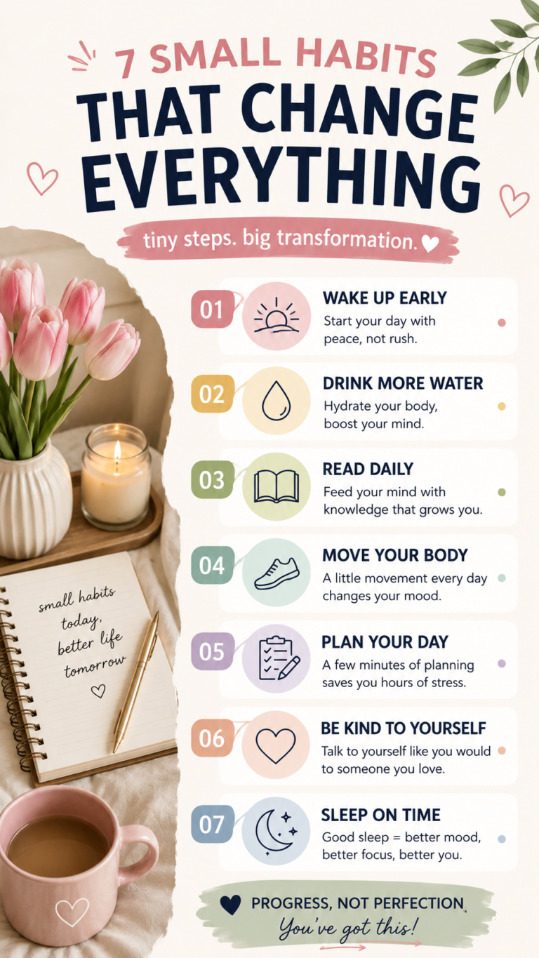 7 Simple Daily Habits That Transform Your Life for Better Health  Happiness
