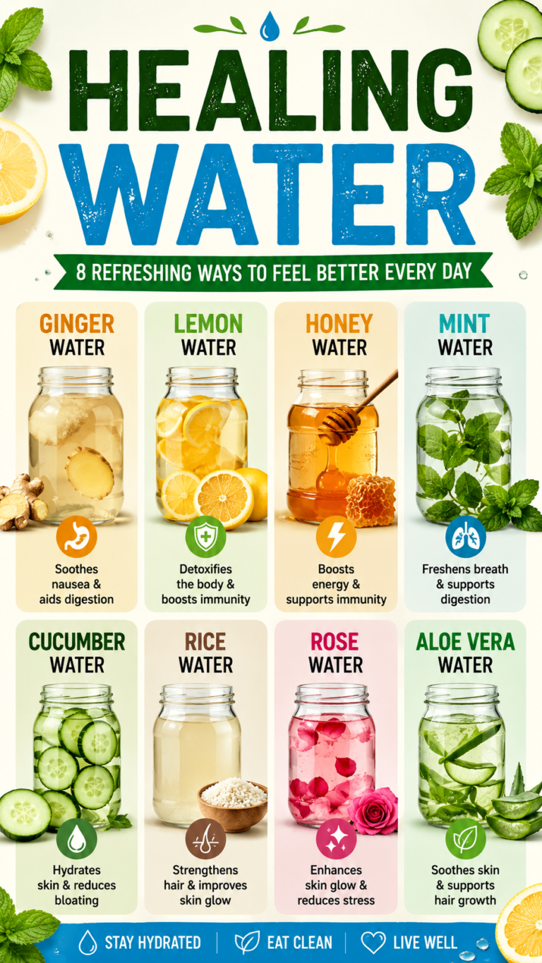 8 Healing Water Recipes for Detox, Digestion, Immunity  Healthy Living