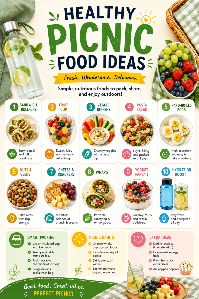 10 Healthy Picnic Food Ideas for Easy Outdoor Meals  Nutritious Picnic Recipes