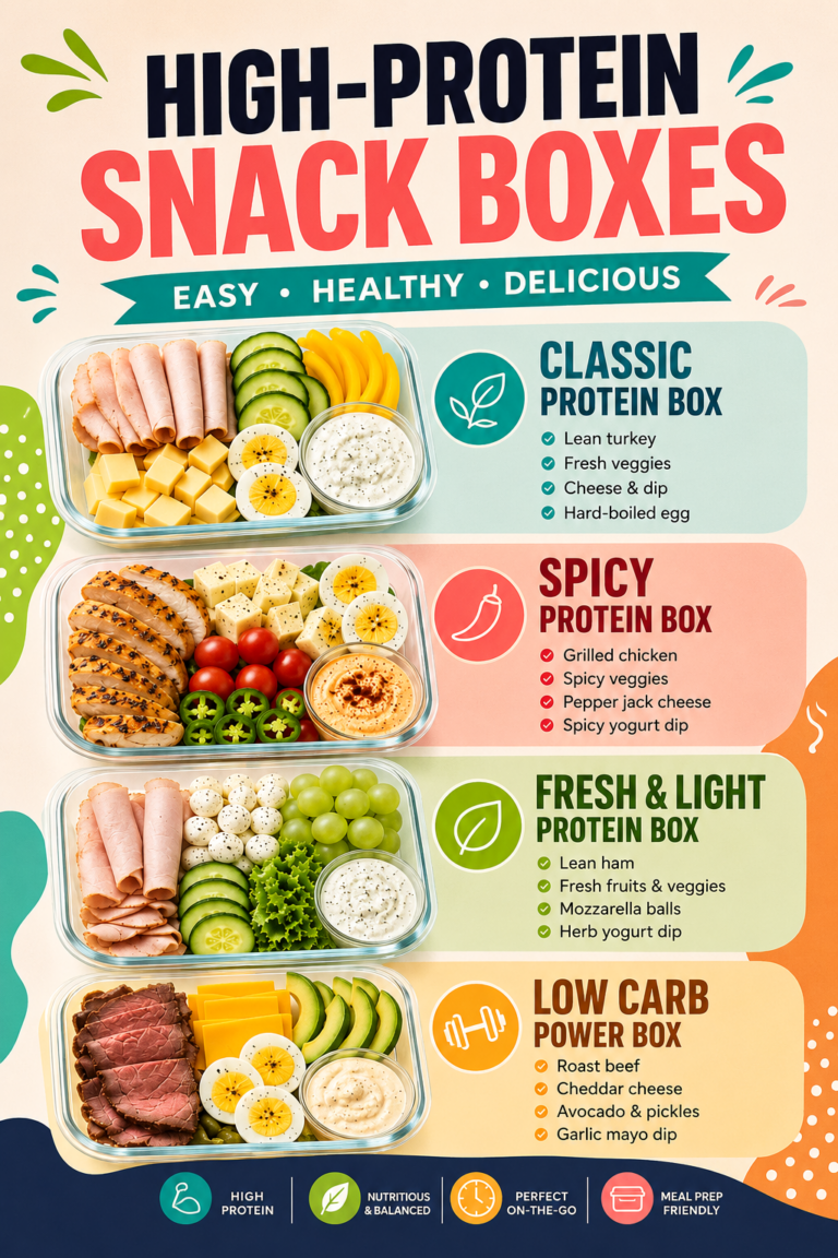 High Protein Snack Box Ideas for Meal Prep  Easy Healthy High Protein Snacks