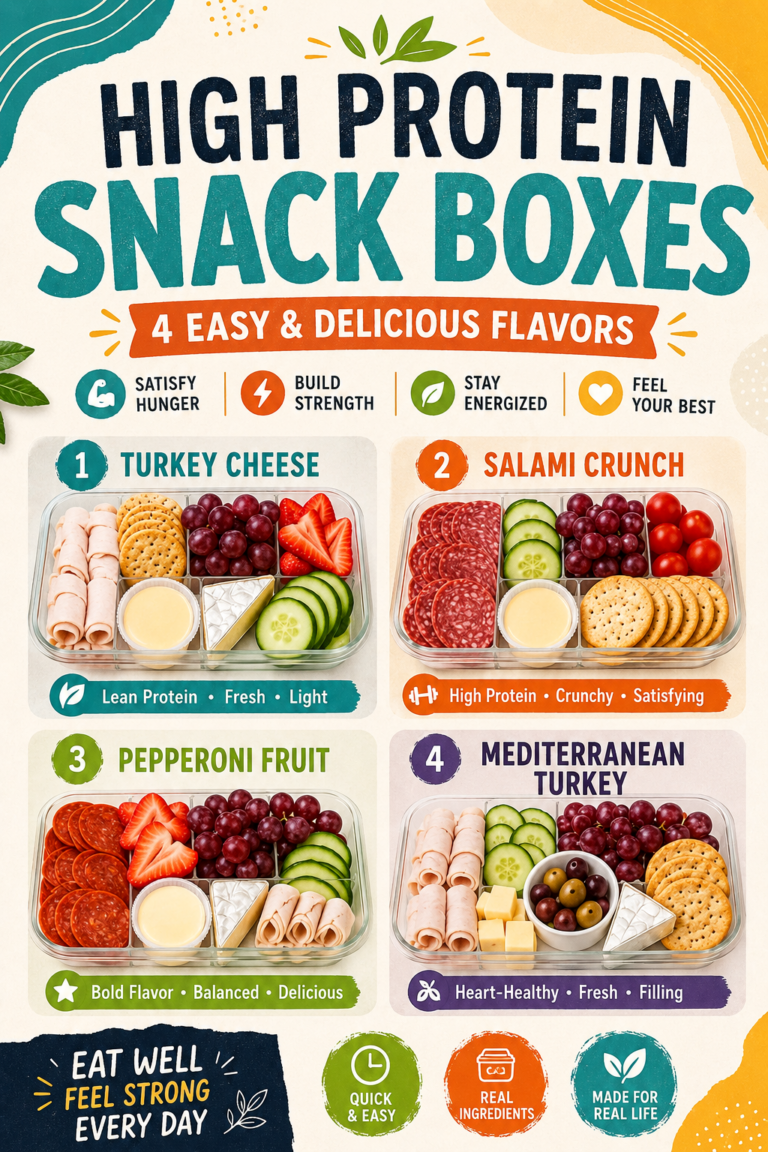 High Protein Snack Boxes for Meal Prep  Healthy High Protein Snack Ideas