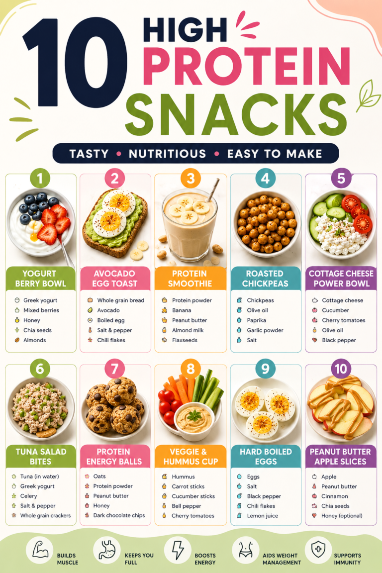 10 High Protein Snacks for Weight Loss, Muscle Gain  Healthy Everyday Eating