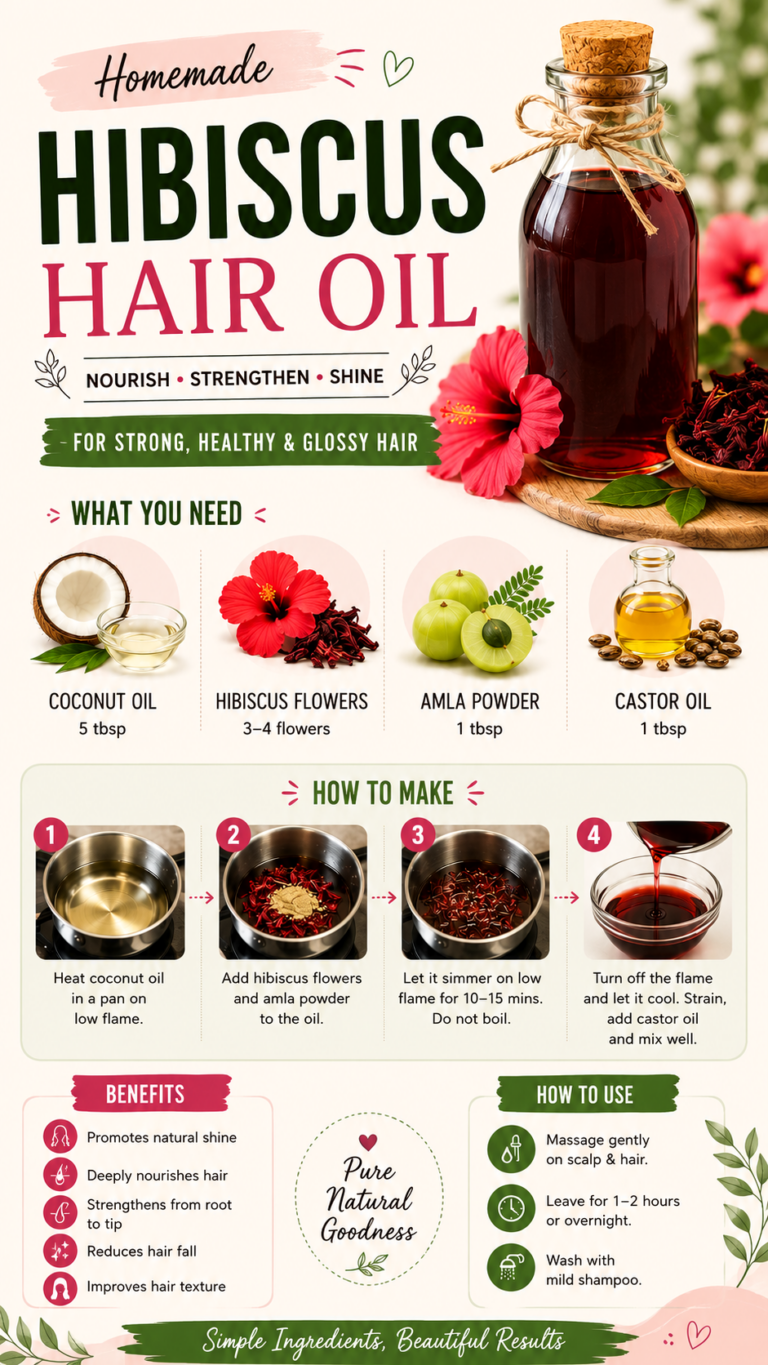 DIY Hibiscus Hair Oil Recipe for Hair Growth, Shine  Strong Healthy Hair
