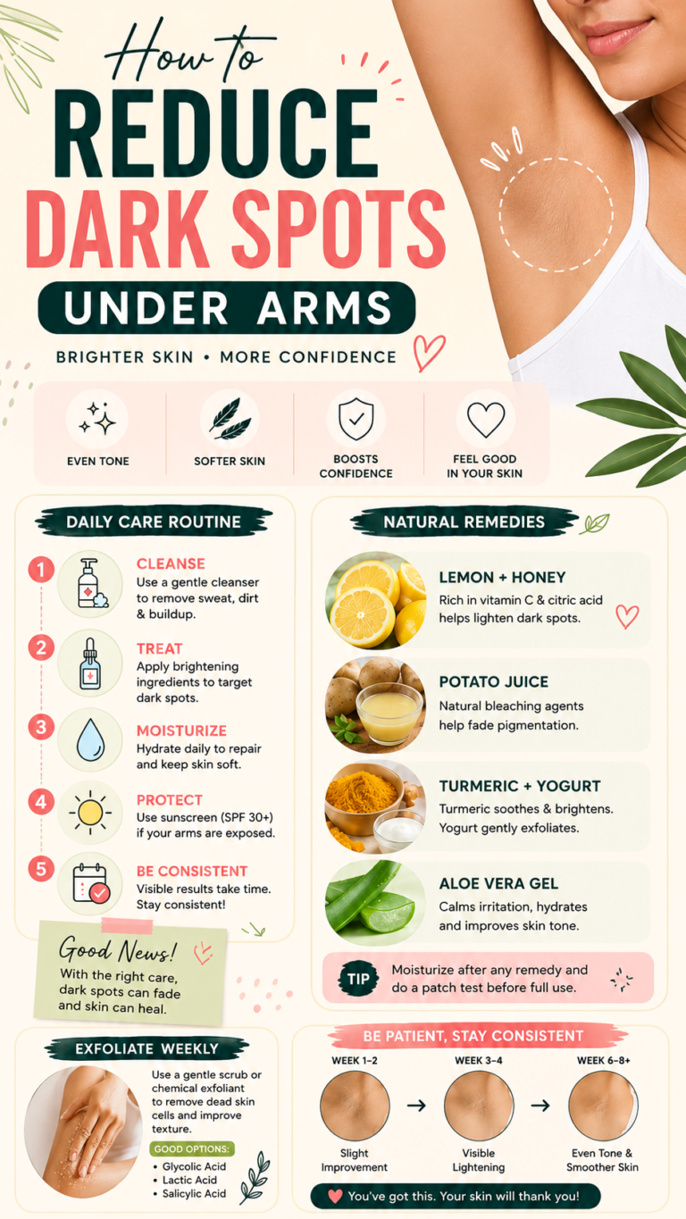 How to Get Rid of Dark Underarms Naturally Safe Remedies  Skincare Tips