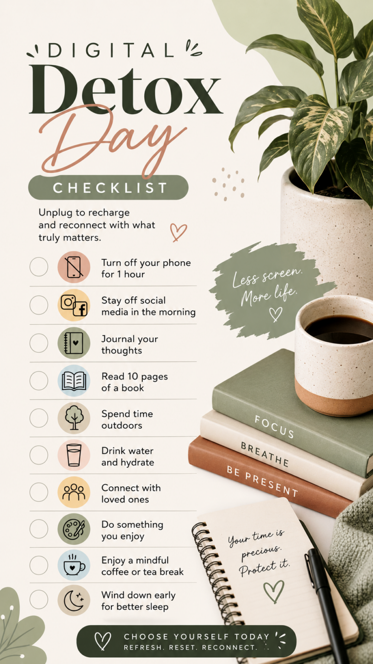 I Tried a 1-Day Digital Detox Surprising Benefits for Mind, Focus  Well-Being