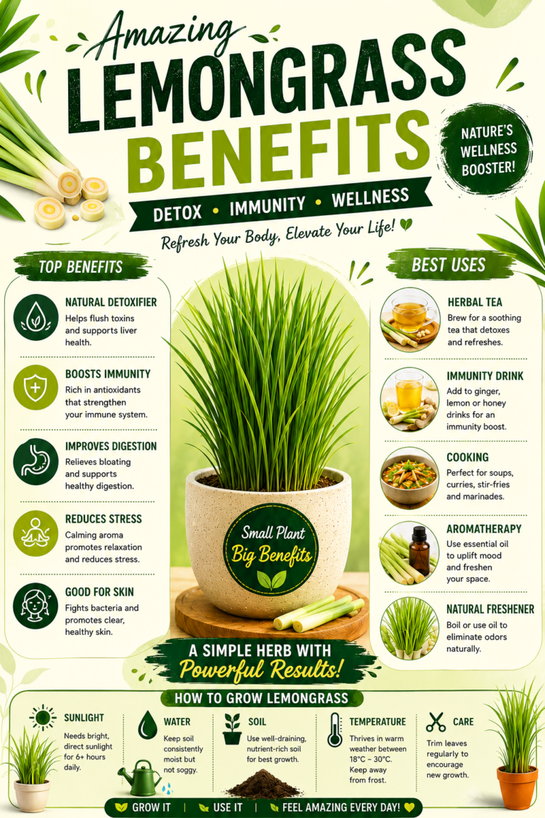 Lemongrass Benefits Natural Detox, Immunity Boost  Digestive Health Tips