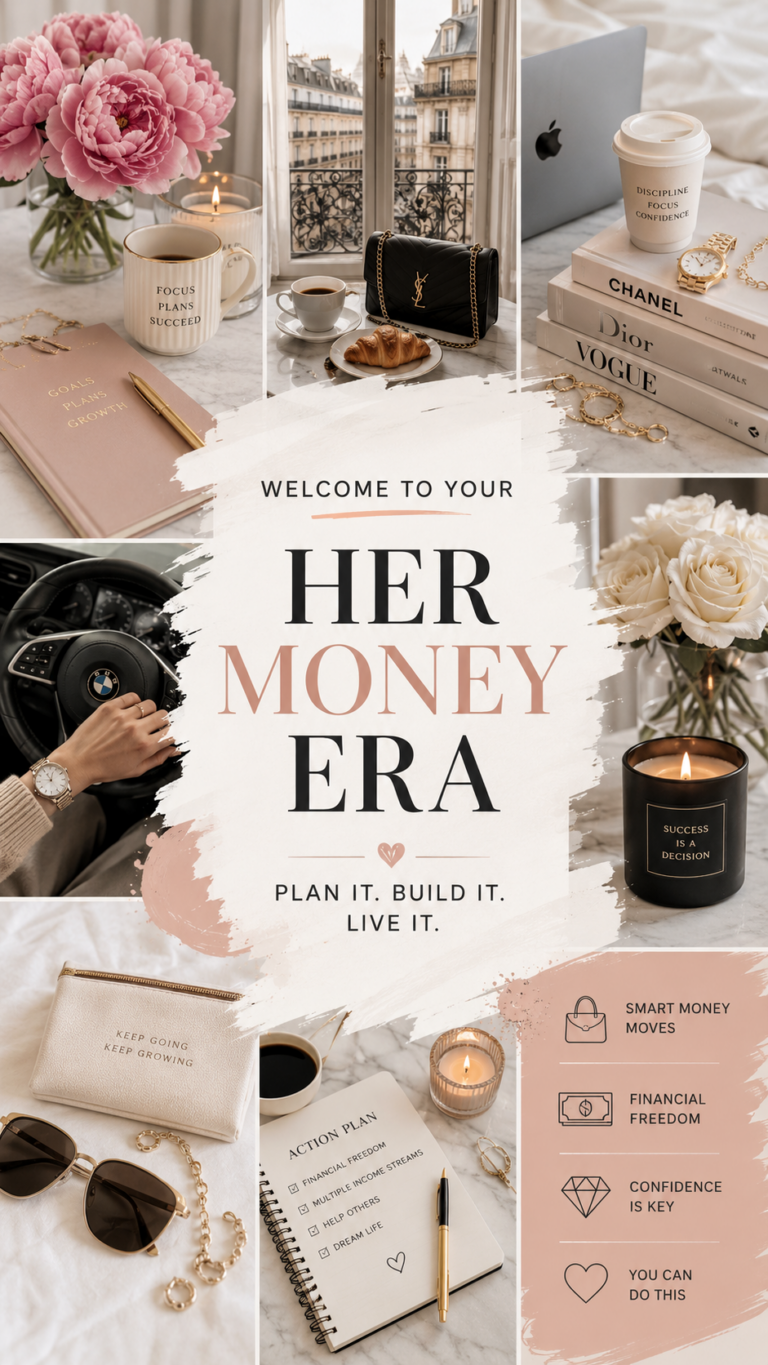 Quiet Luxury Lifestyle Elegant Wealth, Success  Feminine Boss Energy