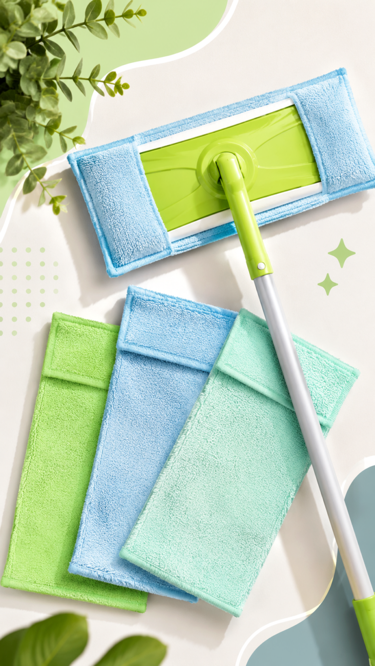 DIY Reusable Swiffer Covers Tutorial  Washable Eco-Friendly Cleaning Pads