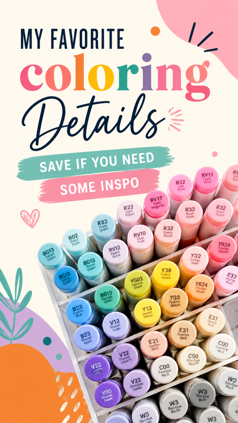 My Favorite Coloring Details Ideas to Make Your Art Pop and Stand Out